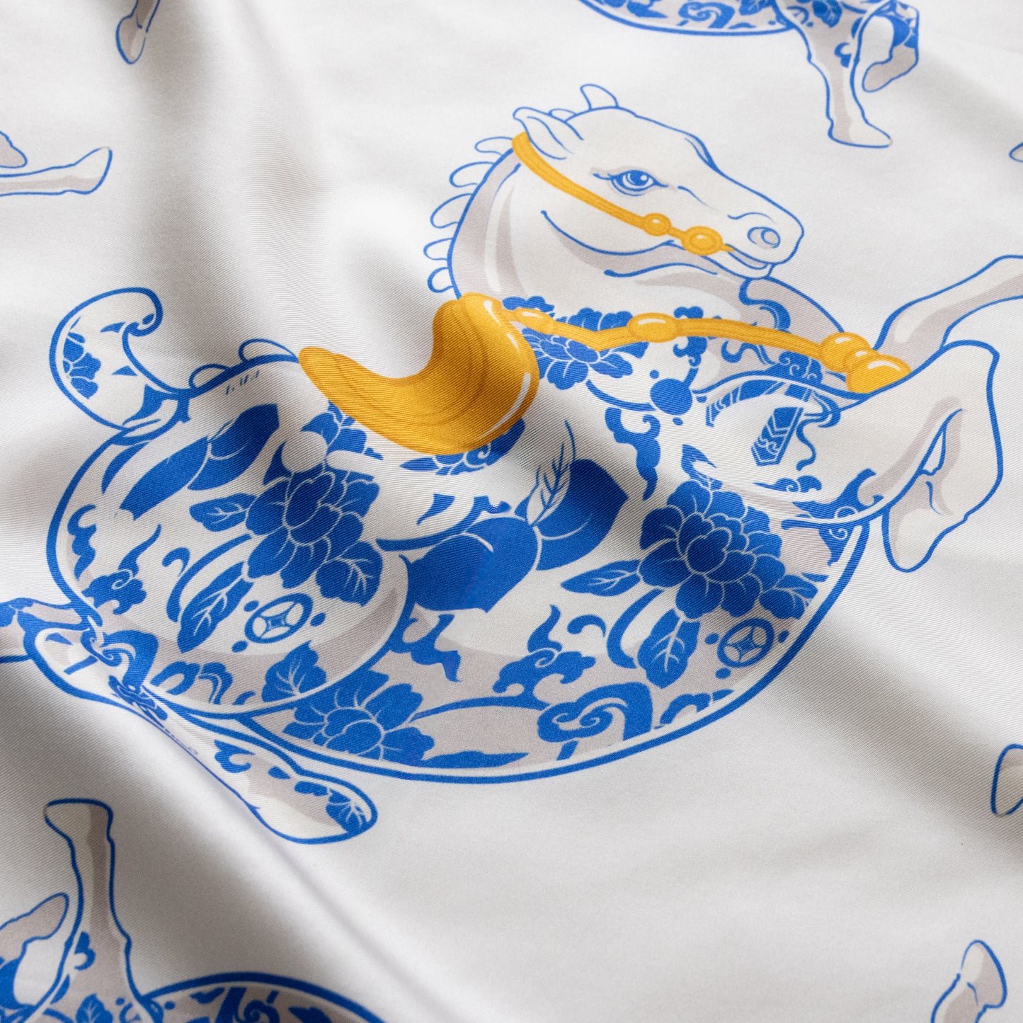 Lucky Horse Silk Bandana