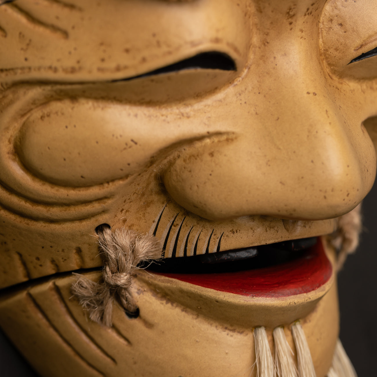 Okina Mask - Handcrafted Japanese Traditional Mask