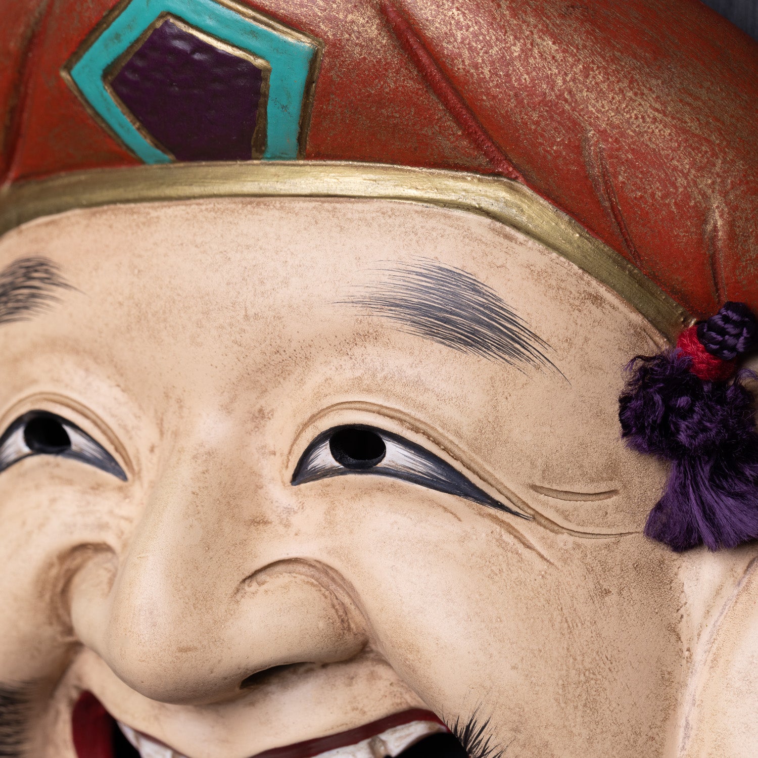 99FoxGod Daikokuten Mask - Gold God of Wealth and Protector of Farmers