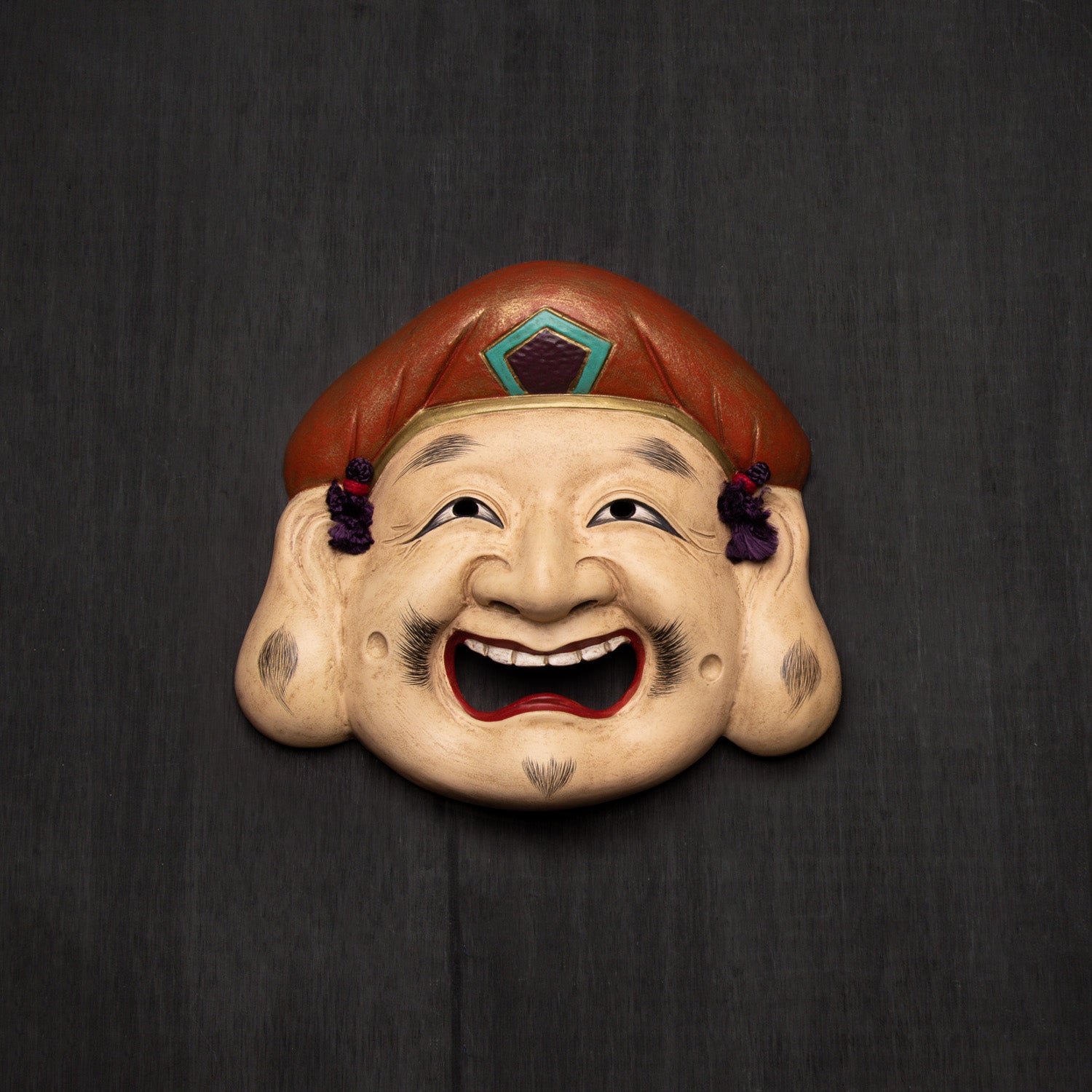 99FoxGod Daikokuten Mask - Gold God of Wealth and Protector of Farmers