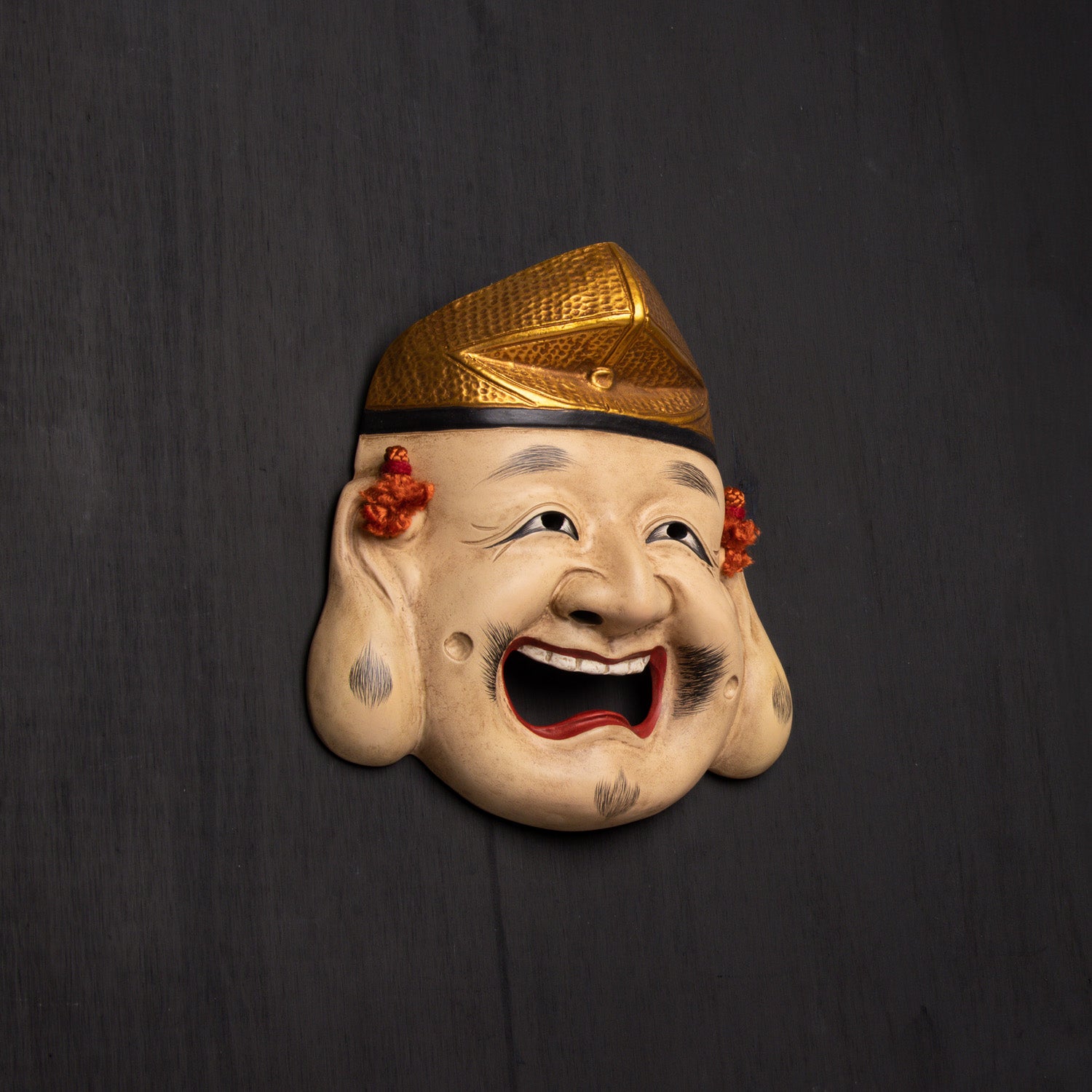 99FoxGod Ebisu Mask - Gold Patron of Abundance and Wealth
