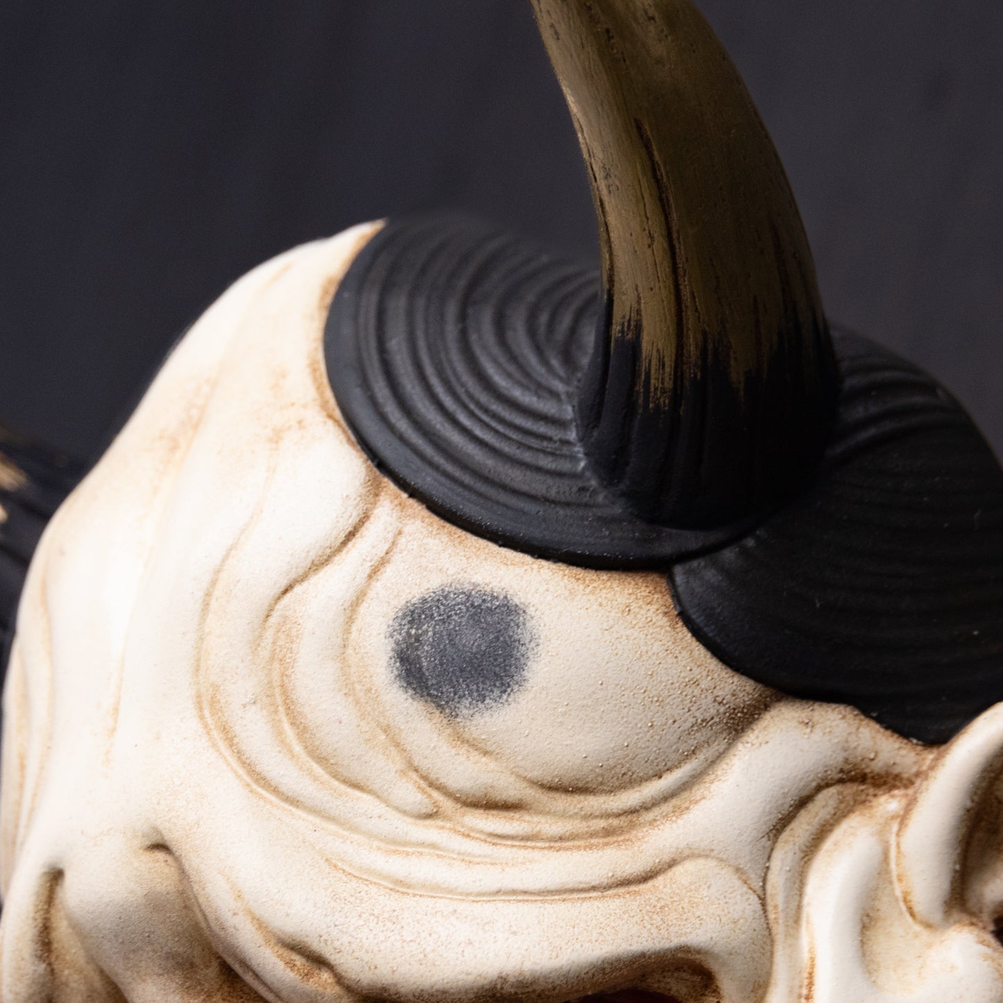 fierce Hannya mask.