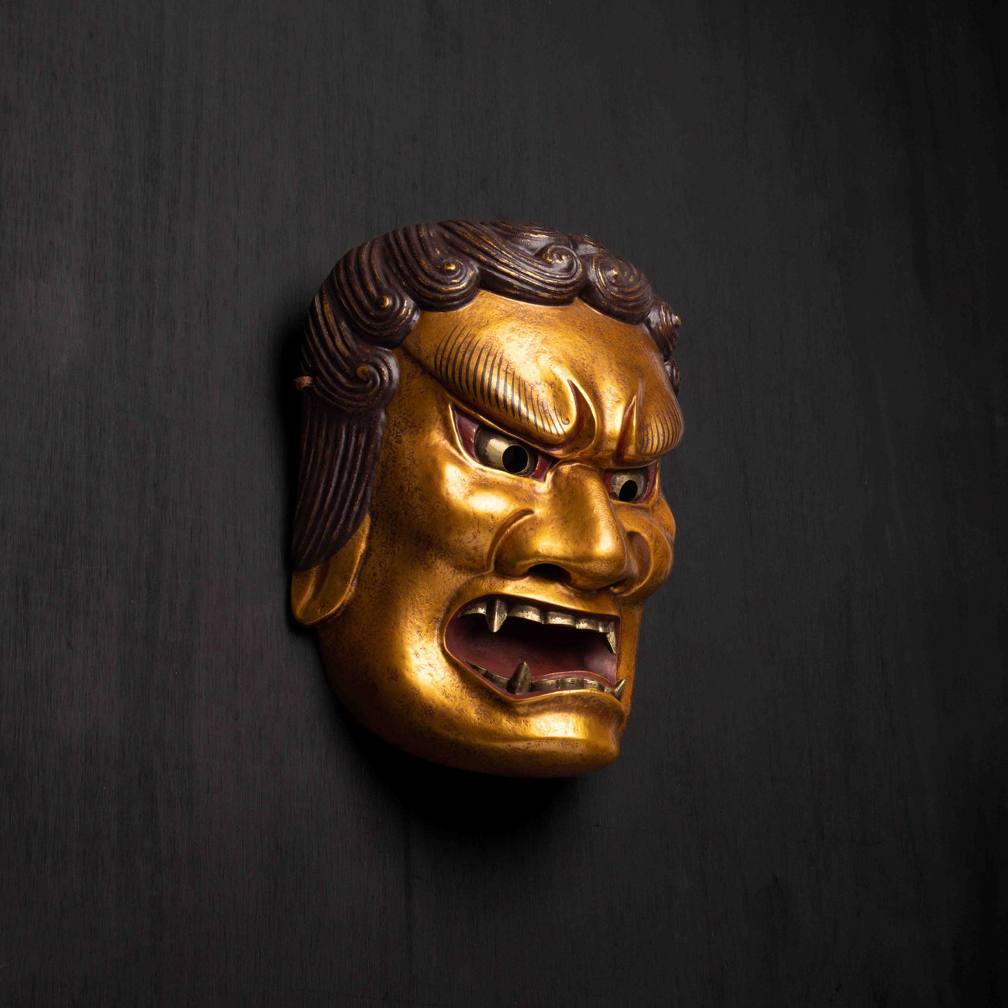 gold fudo myo-o mask.