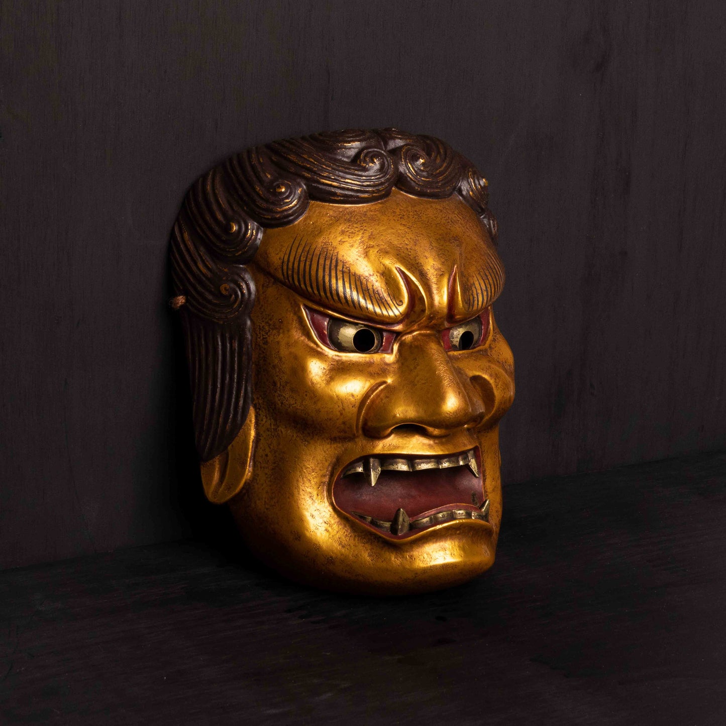 gold fudo myo-o mask.