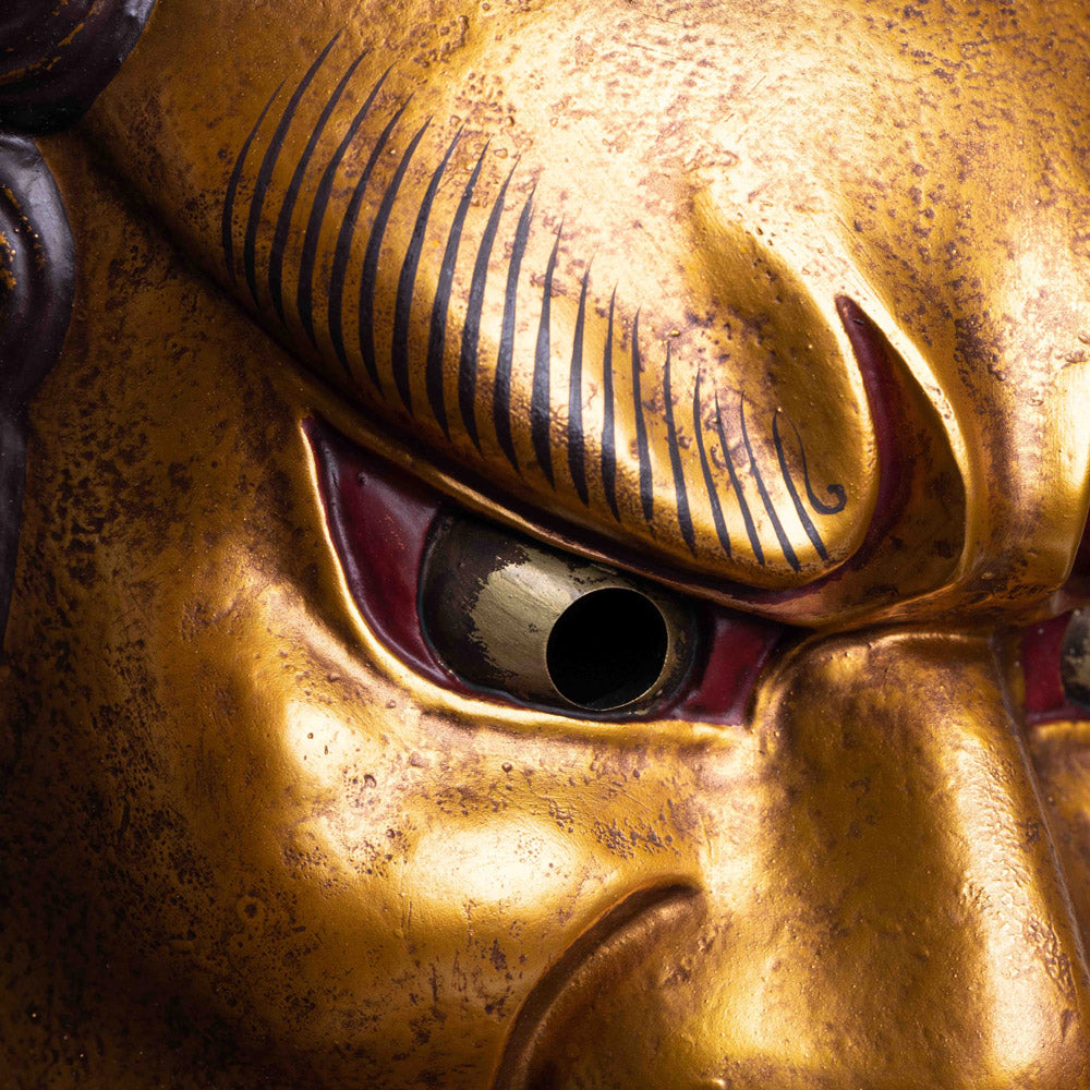 gold fudo myo-o mask.