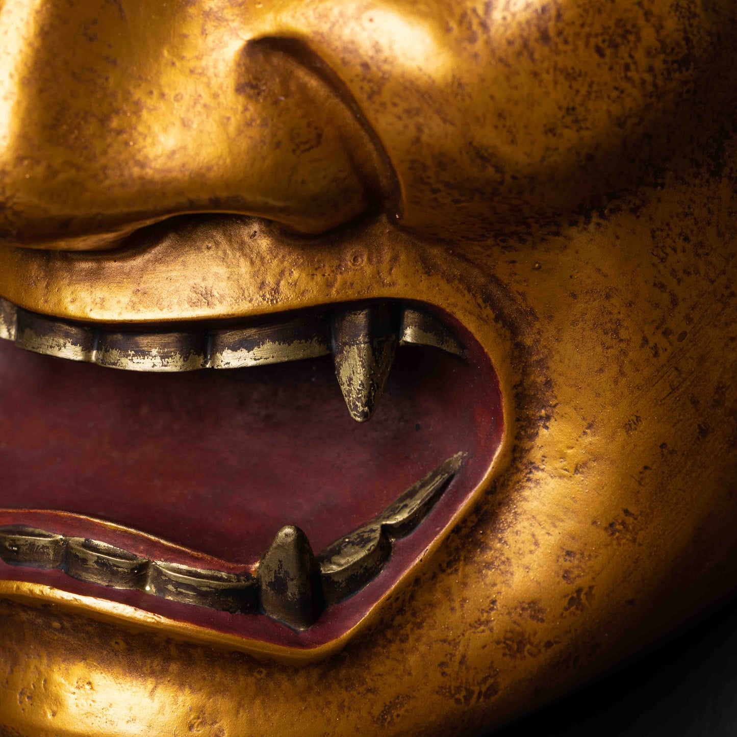 gold fudo myo-o mask.