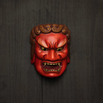 Red Fudo Myo-o Mask