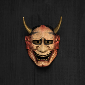 White Traditional Hannya Mask