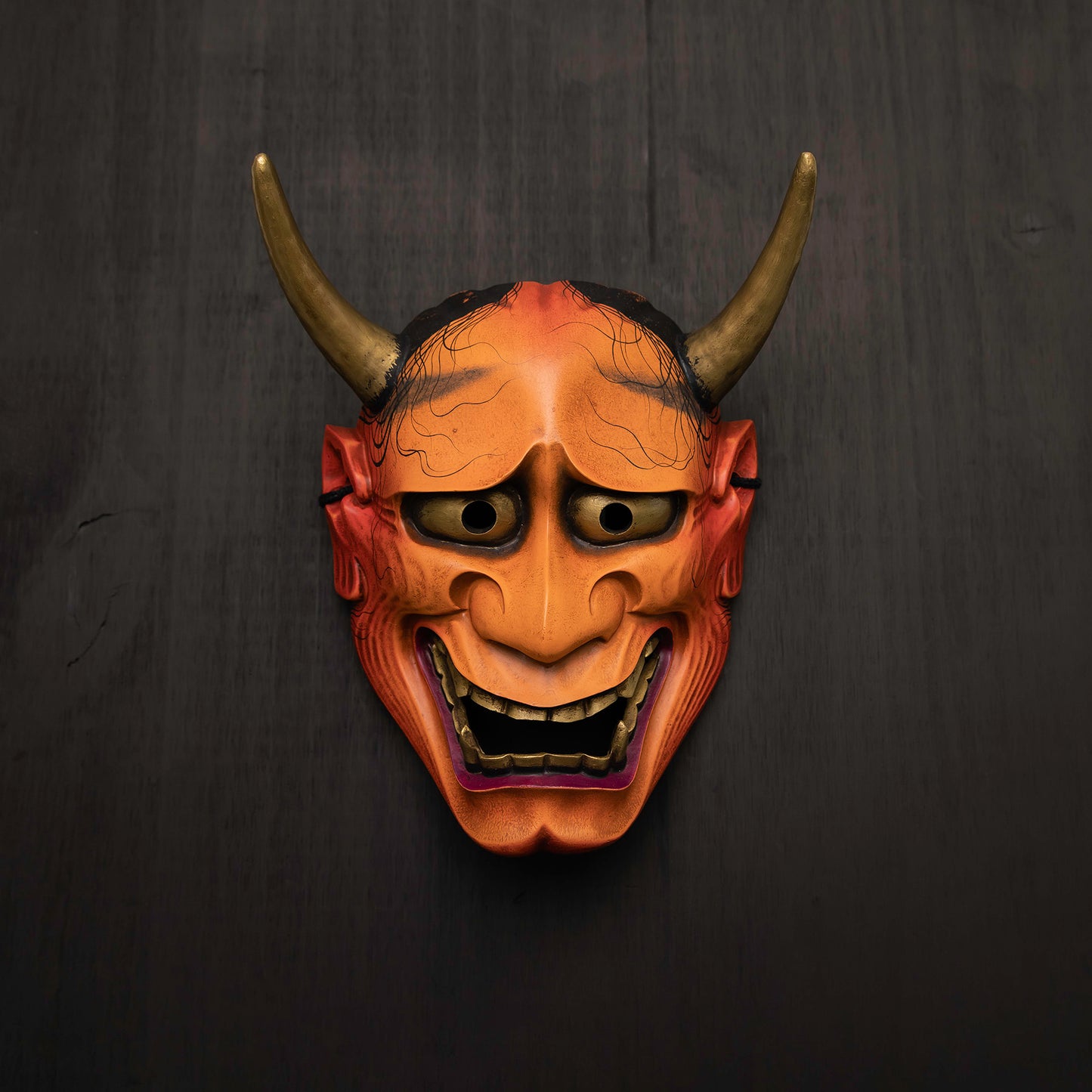 Light Red Hannya Mask