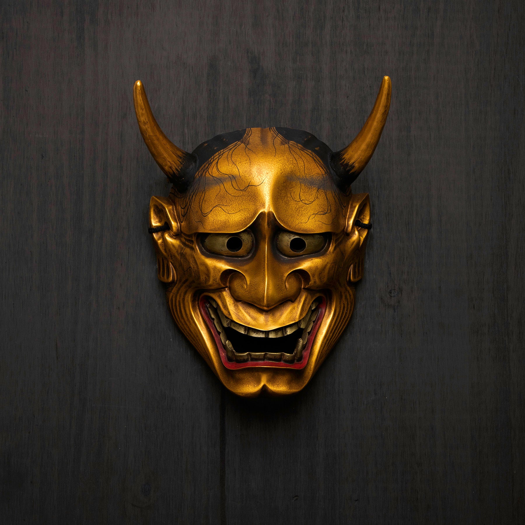 hannya様 2点セット Gold Hannya Mask