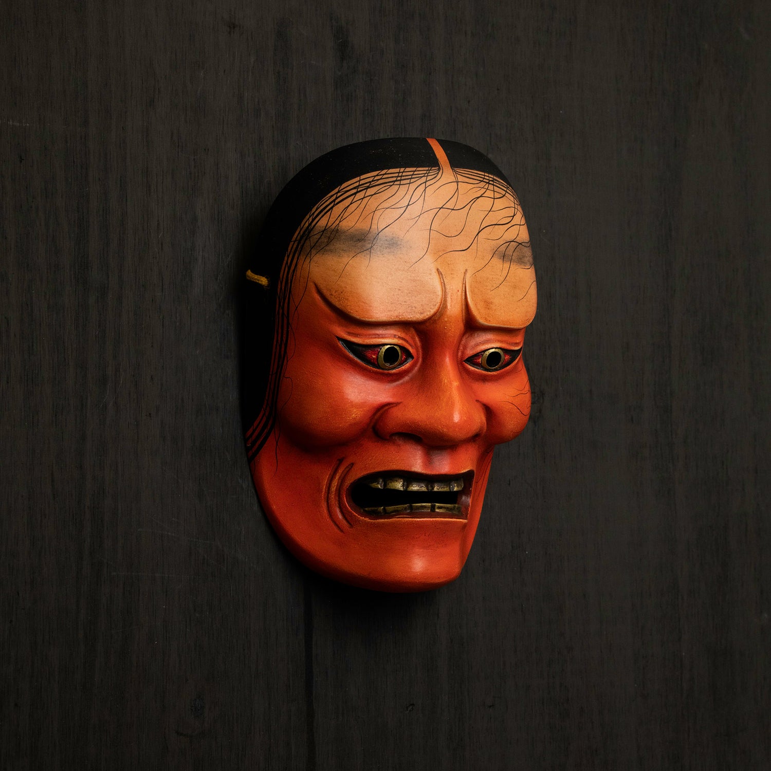 Red Hasihime Mask on the wall