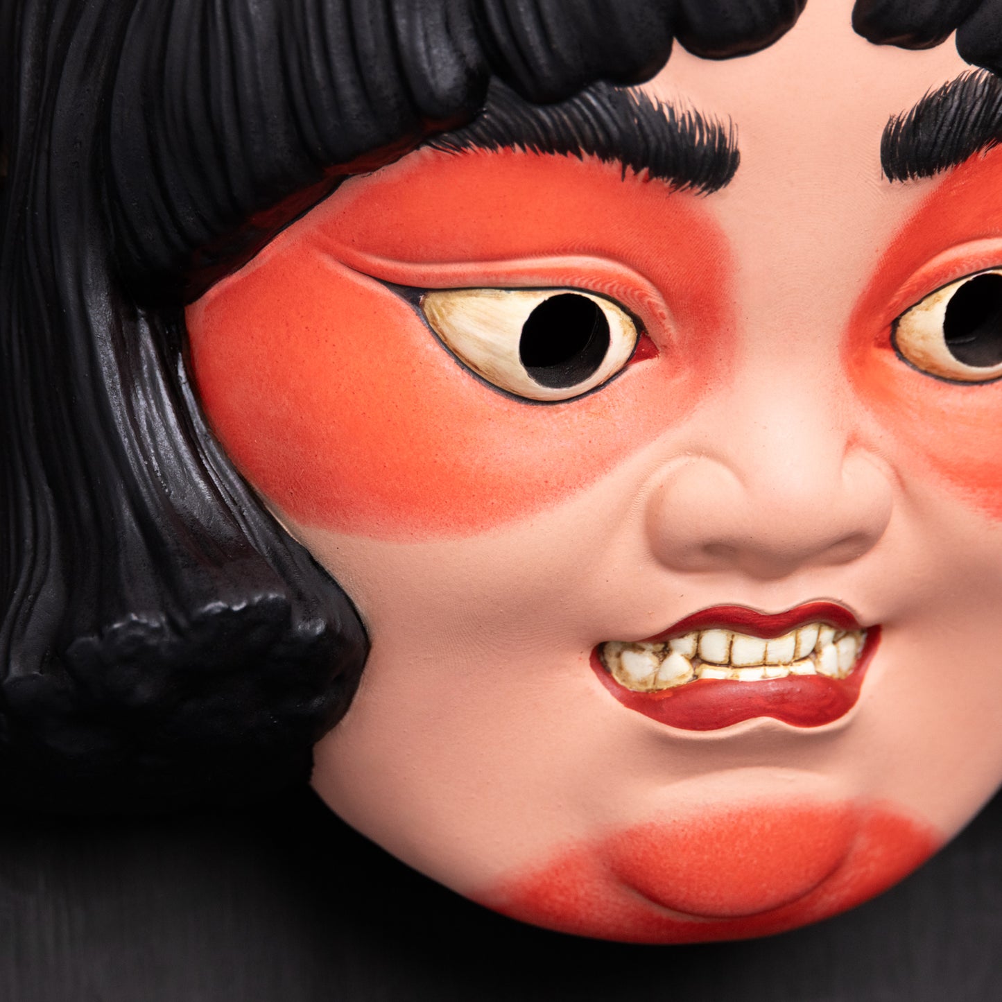 Kintarō mask.
