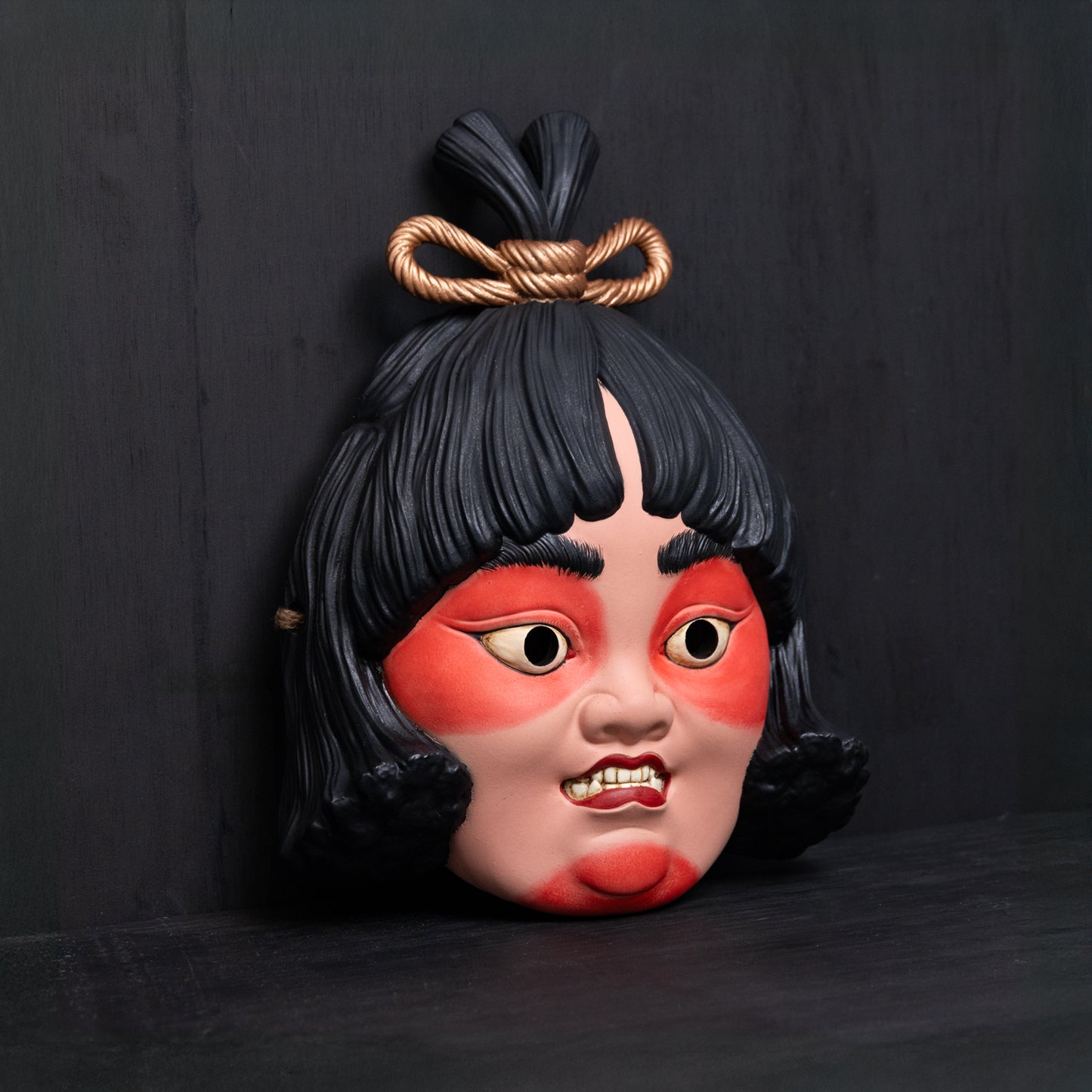 Kintarō mask.