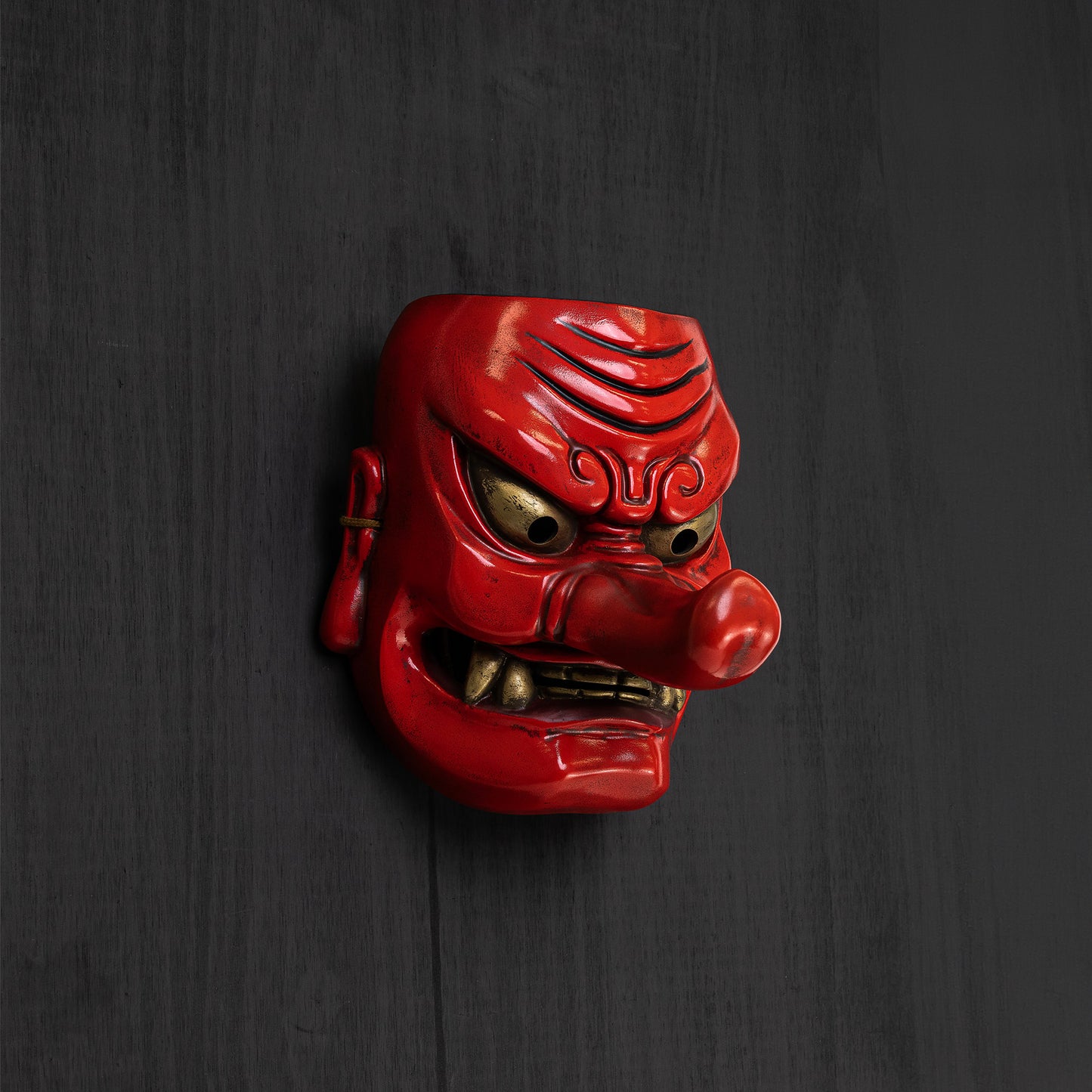 Tengu Mask on the wall