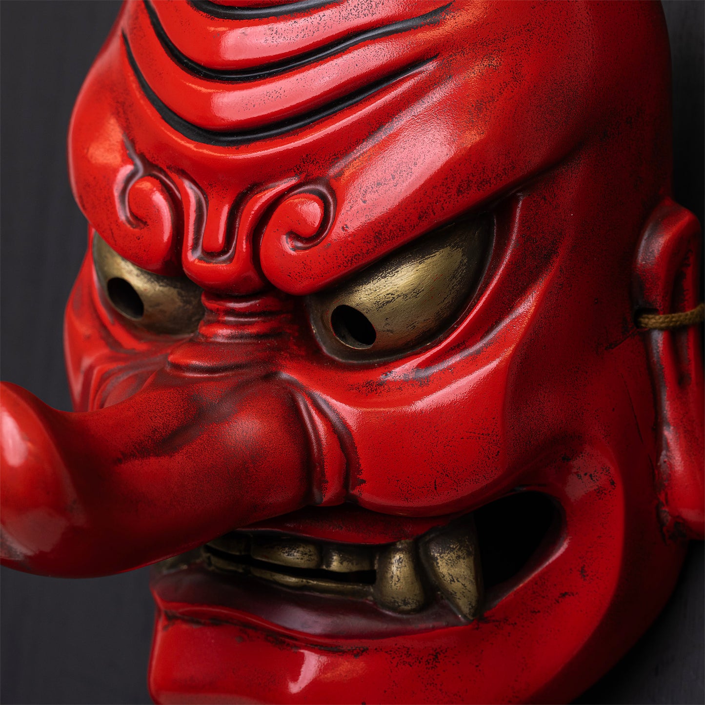 Tengu Mask made from acrylic paint